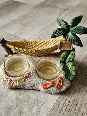 NEW Yankee Candle Tiki Bar Hammock Decor
